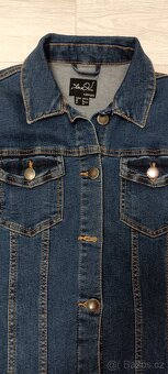 Bunda dámská džínová vel.36 - 2