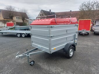 přívěsný vozík pro hasiče s držákem PS12 - 2