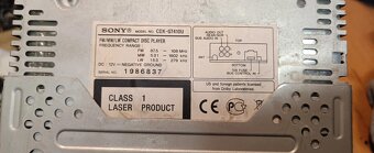 Autorádio SONY CDX - 2