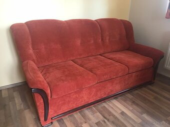 Sedací souprava - rozkládací - 2