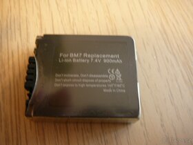 Baterie aku pro Panasonic DMW-BM7 nebo DMC-FZ10 - 2