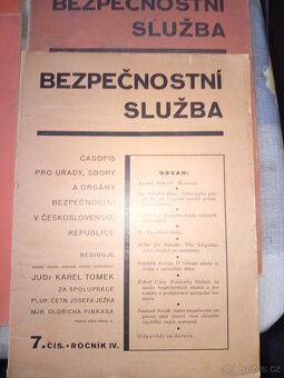 Policie, četnictvo, četnik časopis bezpečnostní služba - 2