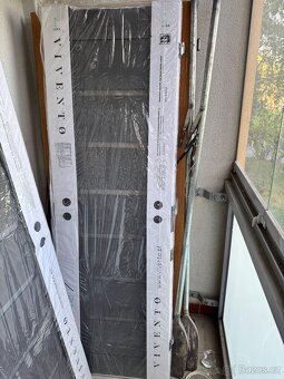 Nové pravé dveře 60cm antracit - 2