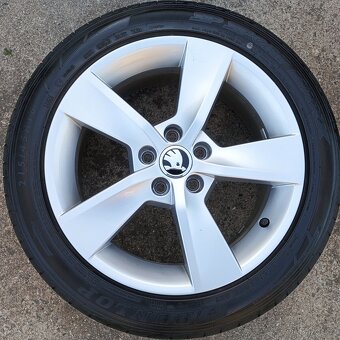 Originál sada disků Škoda Fabia III, Rapid 5x100 R16 Alore - 2