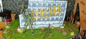Stalker. Diorama 261617 cm - 2