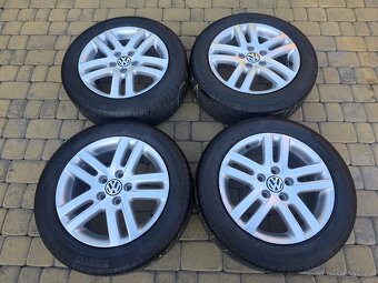 Alu kola letní sada 5x112 16" Golf 6+,Caddy,Touran - 2