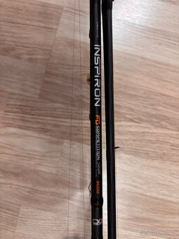 2x Rybářský prut TRABUCCO + 2x Naviják DAIWA Ninja 4000 lt - 2