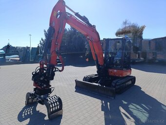Pásový minibagr KUBOTA KX060-5 - 2