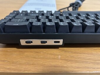 Herní klávesnice Rapture CHARLIE, Gateron G Pro 3.0 Red, čer - 2