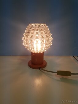Retro lampička kamenický šenov - 2