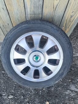 Originální sada alu kol škoda Octavia I. - 2