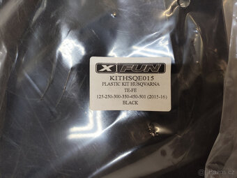 Prodám černé plasty Rtech Husqvarna 2013-2016 - 2
