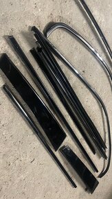 Bmw e39 Highgloss shadowline listy - 2