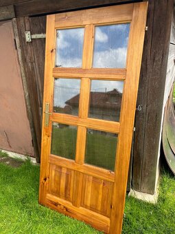 🚪 Prodám vchodové kazetové dveře z masivu zakázková výroba - 2