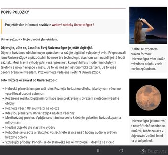 Osobní planetárium Omegon - 2