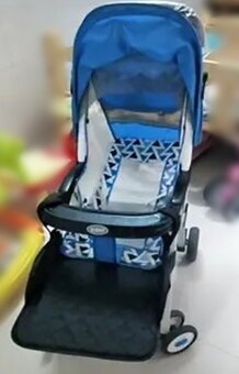 podložka pod nohy do dětského sportovního kočárku - nová - 2