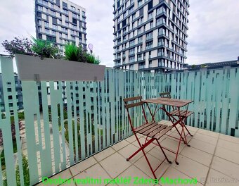 Pronájem bytu s balkonem, Žižkov, novostavba - 2