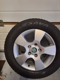 4 ks originál alu Škoda Helios. - 2