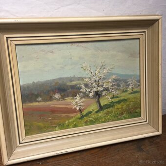 Starý obraz krajina Tásler - 2