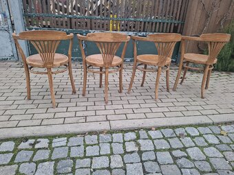 4 x židle thonet - 2