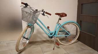 Prodám dívčí městské kolo Btwin 500 24" - 2