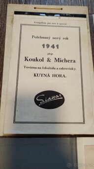 Kalendář z roku 1941 atd. - 2