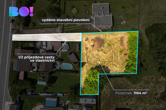 Prodej stavebního pozemku, 1104 m², Ostrava - Bartovice - 2