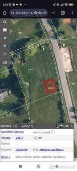 Pozemek 2100m² Dolní Černá Studnice - 2