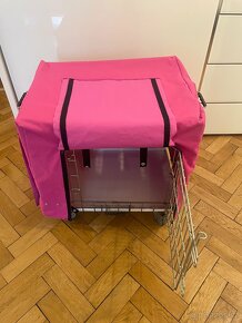 Pojízdna psí klec na výstavy - 2