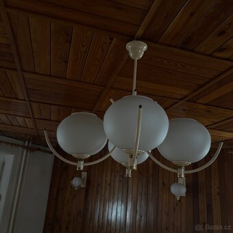 Lustr + 5x nástěnná lampička - 2