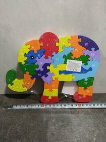 Dřevěné puzzle - 2