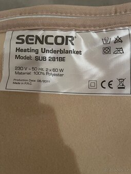 vyhřívací deka - nová - 2
