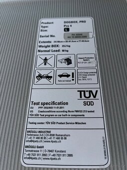 Prodej přepravky pro psa – 4pets Dogbox Pro 4 (velikost L) - 2