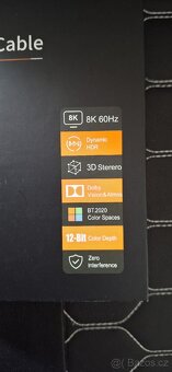 Optický fiber kabel 8K/60Hz,HDMI 2.1 - 2