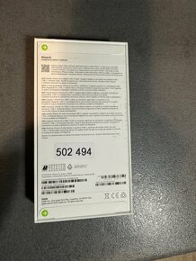 Novy Apple iPhone 15 128GB Zeleny CZ - 2