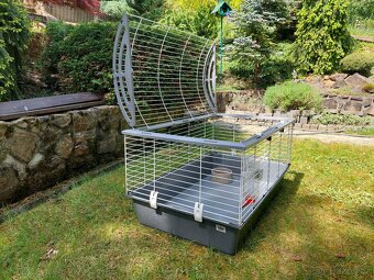 Klec pro králíka / Ferplast, Casita 100 Bianca Gabbia - 2