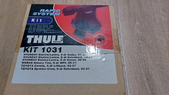 Kit Thule 1031, 1205 - TOYOTA Corolla, 4-dr, 5dr 00-06 - 2