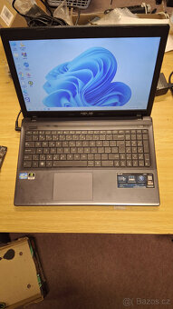 Notebook ASUS X55VD - téměř nový, SSD, Win11 - 2
