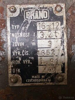 Řetězový kladkostroj, zdvihací zařízení - 2
