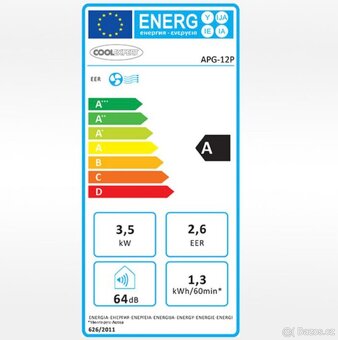 Mobilní klimatizace Coolexpert APG-12P 3,5kW - 2