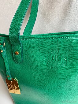Kožená velká kabelka Ralph Lauren Newton - 2