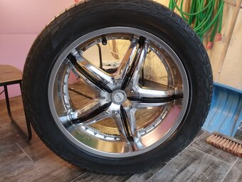 Chromovaná kola DOLCE 22" 5x139.7 USA Dodge Ram atd. - 2