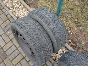 zimní pneu FireStone WinterHawk 3 205/55/R16 ráfky+poklice - 2