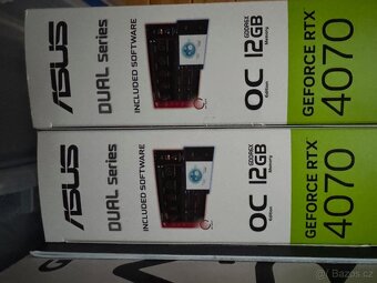 NOVÁ - Asus Dual GEFORCE RTX 4070 - 2
