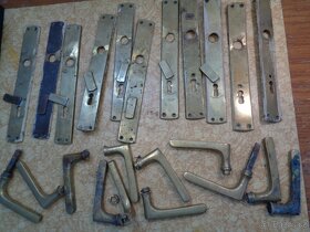 Prodám mosazné kliky retro - 2