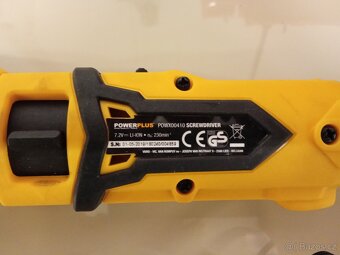 Akumulátorový šroubovák s nabíjecím adaptérem Power Plus - 2