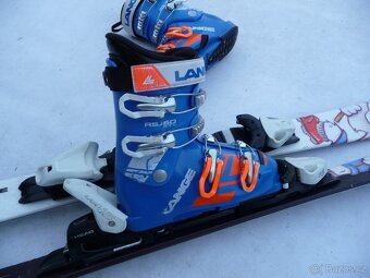 252. Detske lyže HEAD - 117 cm + boty LANGE 35 eu - SET - 2