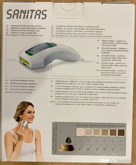 SANITAS Epilátor IPL 200 - 2