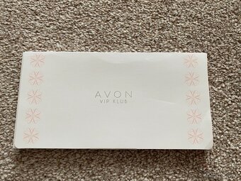 Nový dámský šátek Avon z hedvábí - decentní vzor, orig. bal. - 2