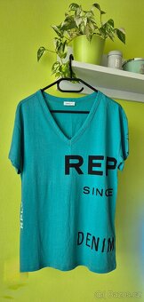 Dámské tričko Replay Ower Size S - 2